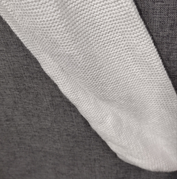 Lilly Pulitzer Tatum Cardigan Women's L White Minimalist Retro Casual Comfy - Picture 6 of 12